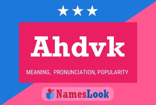 Ahdvk Naam Poster