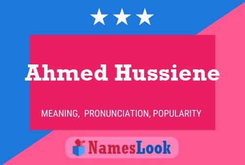 Ahmed Hussiene Naam Poster