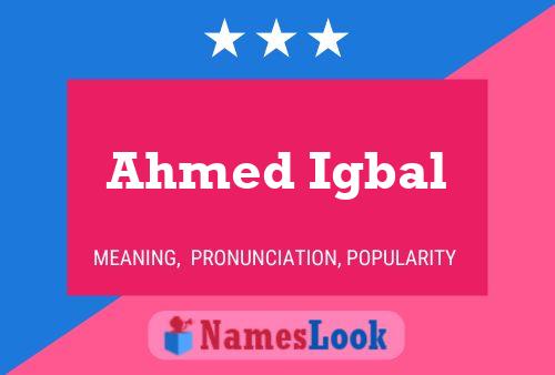 Ahmed Igbal Naam Poster