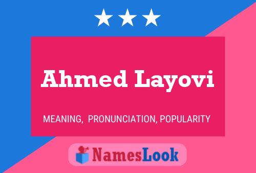 Ahmed Layovi Naam Poster