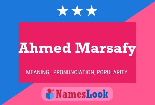 Ahmed Marsafy Naam Poster