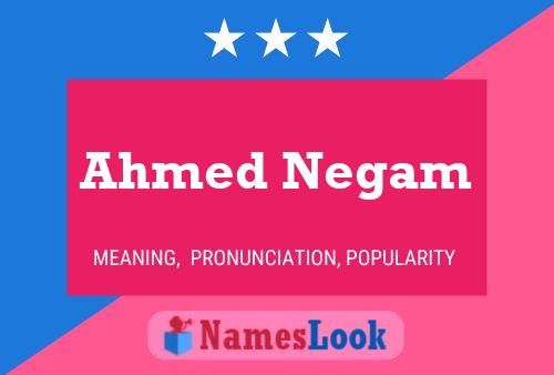 Ahmed Negam Naam Poster