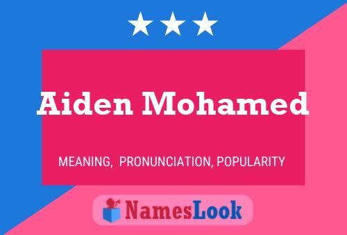 Aiden Mohamed Naam Poster