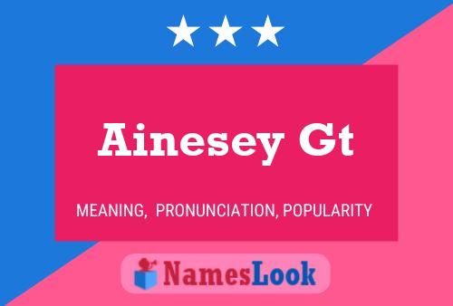 Ainesey Gt Naam Poster