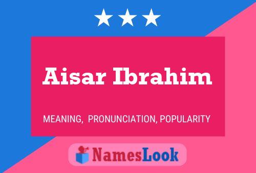 Aisar Ibrahim Naam Poster