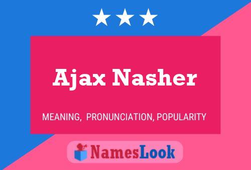 Ajax Nasher Naam Poster