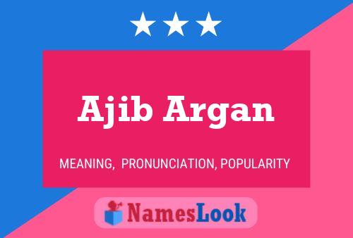 Ajib Argan Naam Poster