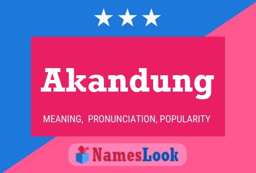 Akandung Naam Poster