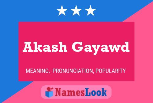 Akash Gayawd Naam Poster