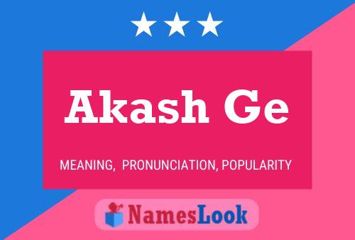 Akash Ge Naam Poster