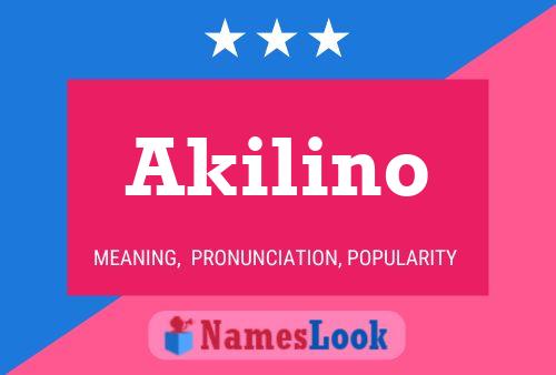 Akilino Naam Poster