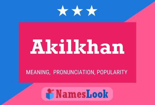 Akilkhan Naam Poster