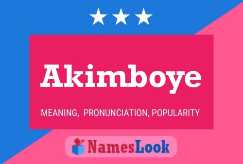 Akimboye Naam Poster