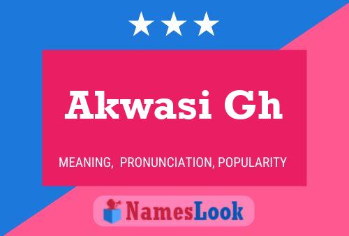 Akwasi Gh Naam Poster