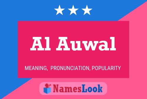 Al Auwal Naam Poster