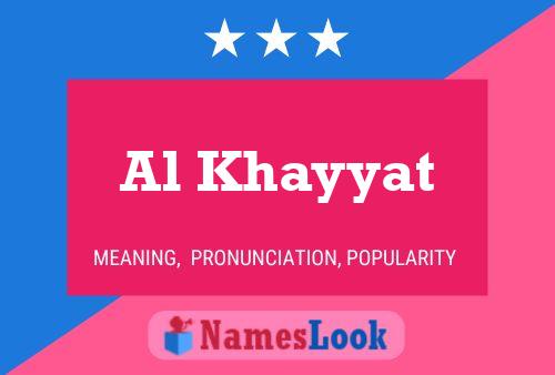 Al Khayyat Naam Poster