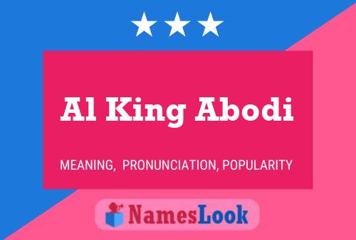 Al King Abodi Naam Poster