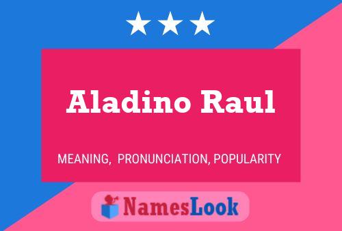 Aladino Raul Naam Poster