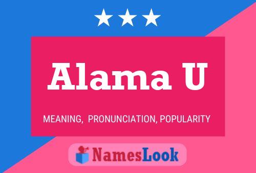 Alama U Naam Poster