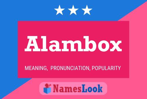 Alambox Naam Poster