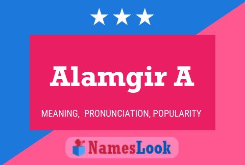 Alamgir A Naam Poster