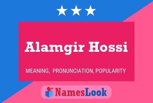 Alamgir Hossi Naam Poster