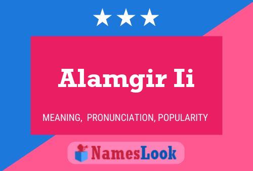 Alamgir Ii Naam Poster