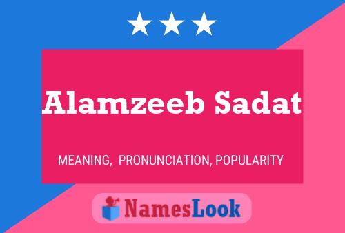 Alamzeeb Sadat Naam Poster