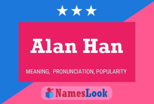 Alan Han Naam Poster