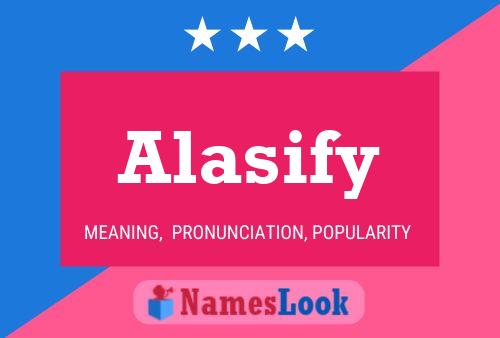 Alasify Naam Poster