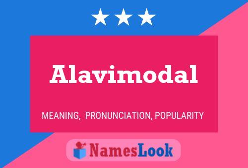 Alavimodal Naam Poster