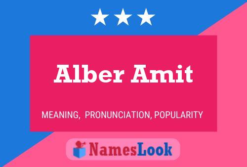 Alber Amit Naam Poster