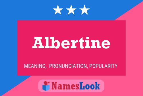 Albertine Naam Poster