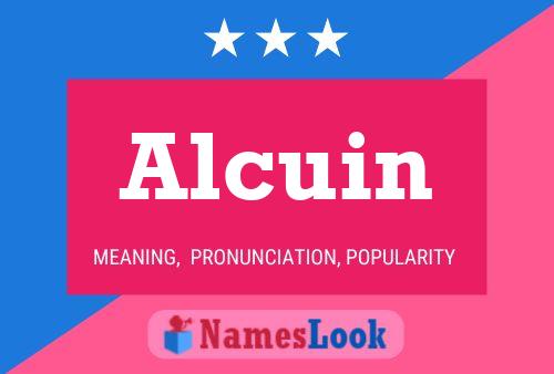 Alcuin Naam Poster