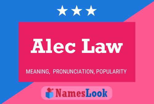 Alec Law Naam Poster