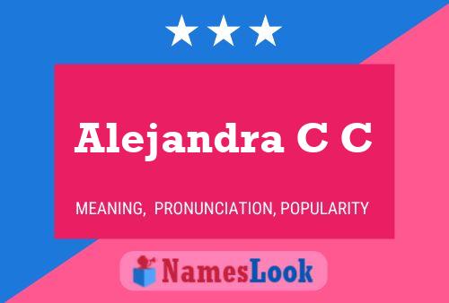 Alejandra C C Naam Poster