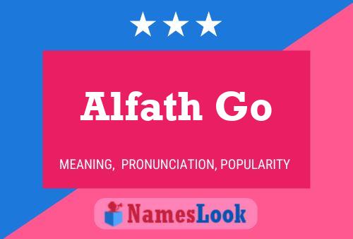 Alfath Go Naam Poster