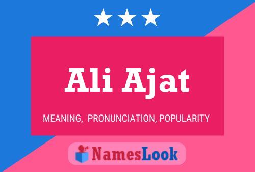 Ali Ajat Naam Poster