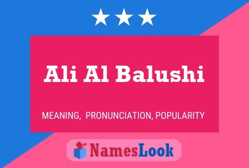 Ali Al Balushi Naam Poster