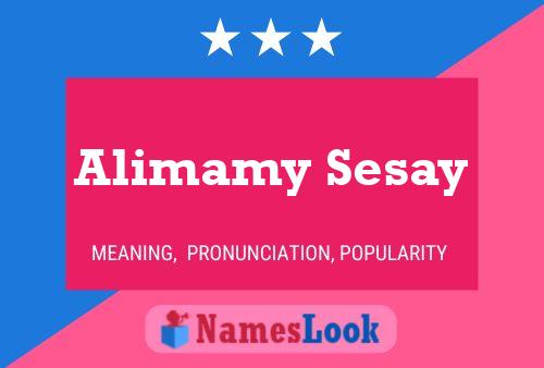 Alimamy Sesay Naam Poster