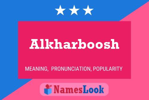 Alkharboosh Naam Poster