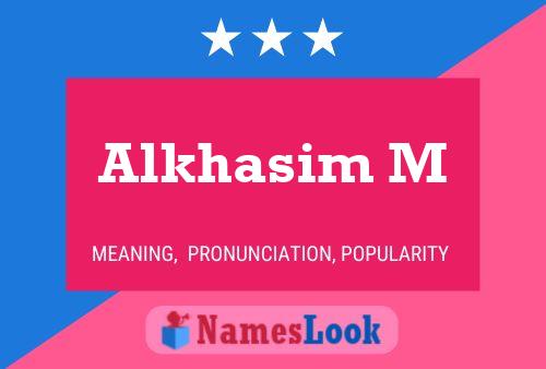 Alkhasim M Naam Poster