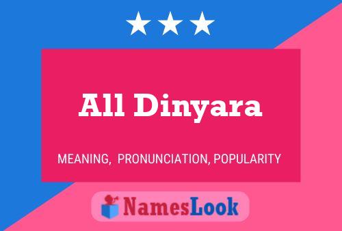 All Dinyara Naam Poster