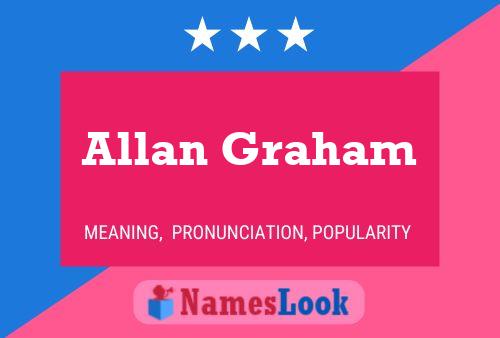 Allan Graham Naam Poster