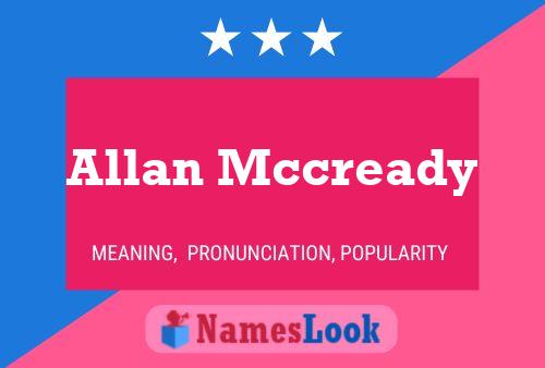 Allan Mccready Naam Poster