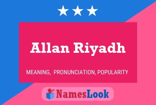 Allan Riyadh Naam Poster