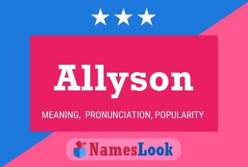 Allyson Naam Poster