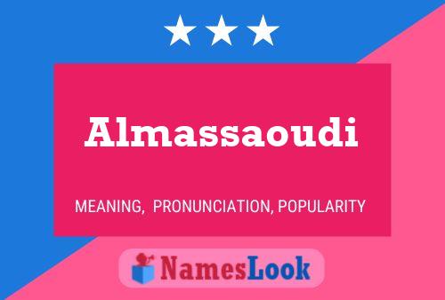 Almassaoudi Naam Poster