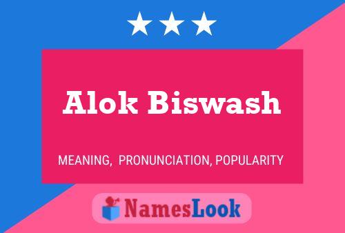 Alok Biswash Naam Poster