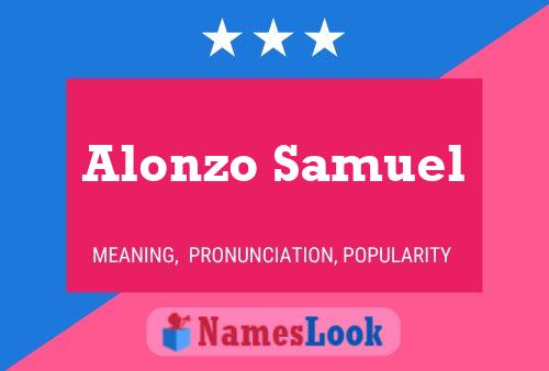 Alonzo Samuel Naam Poster